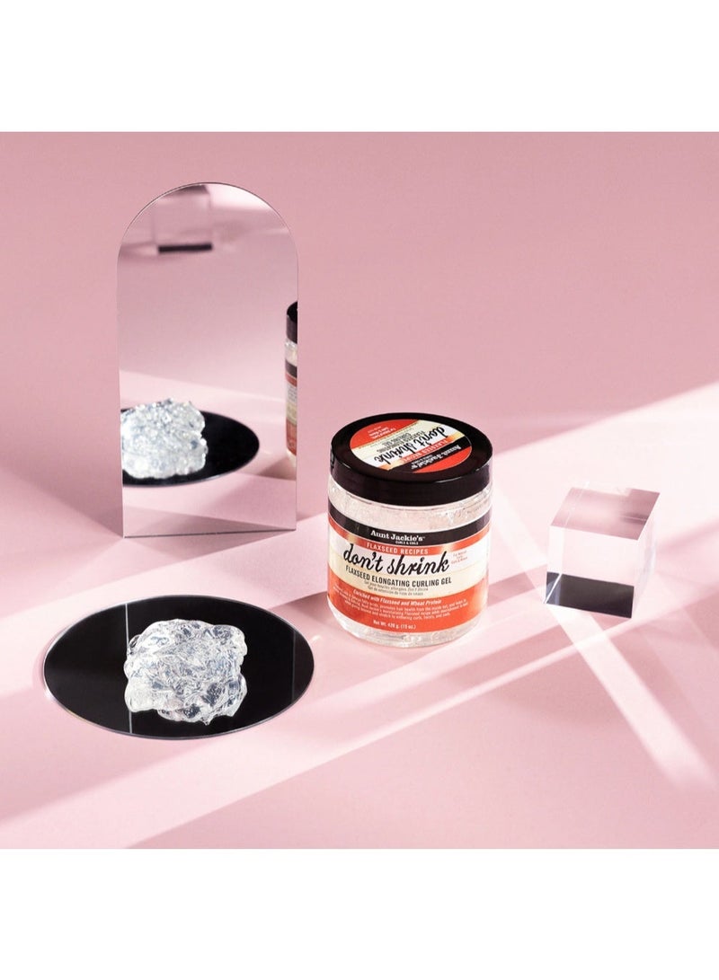 Aunt Jackie's Don't Shrink Elongating Flaxseed Curling Gel 511 Gram - Image 5